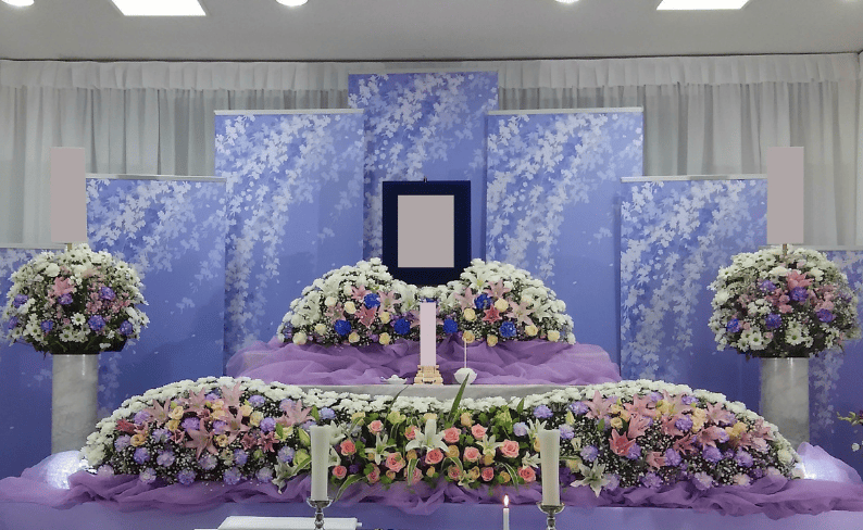 家族葬祭壇 施行例