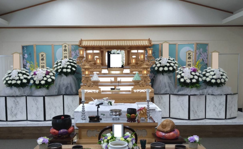 M様　令和会館特別プラン【ぼたん】家族葬（2日間）令和会館